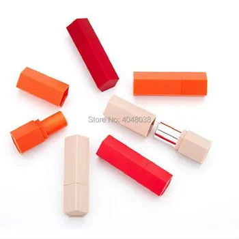 Elegantiški Lūpų dažai, Vamzdžiai, Plastikiniai Puikus Lūpų Balzamas Konteinerių 12.1 mm Tušti Raudonos Lipbalm Butelis Kosmetikos Lūpų Shell 20Pcs/Daug
