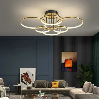 Kambarį šviesos paprasta modernių lubų šviesos ratas šviesos prabanga salė šviesos atmosferą, namų kūrybos LED šviesos miegamasis